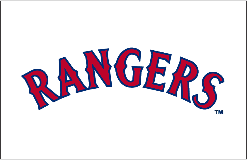 Texas Rangers 1994-2000 Jersey Logo iron on heat transfer